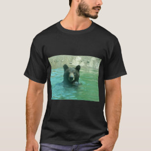 Oso cortado en la camiseta del zoológico de Memphi