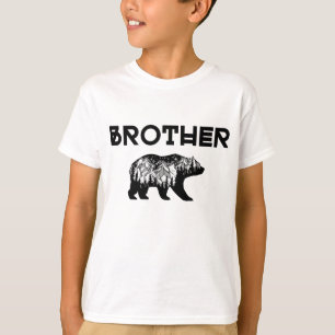 Oso de Brother - la camiseta del niño
