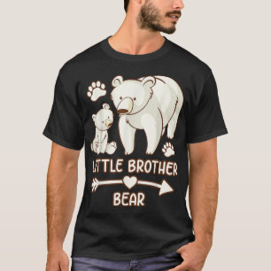 oso de camisa de hermano pequeño, niños de camisa