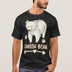 oso de camisa de primo, camiseta de oso de primo p