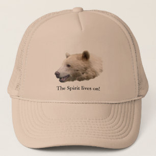 "Oso de Espíritu" Gorra de vida silvestre del oso 