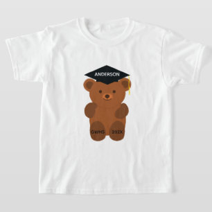 Oso de graduación #1 camiseta