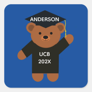 Oso de graduación #2 Pegatinas