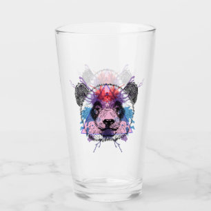 Oso de panda geométrico