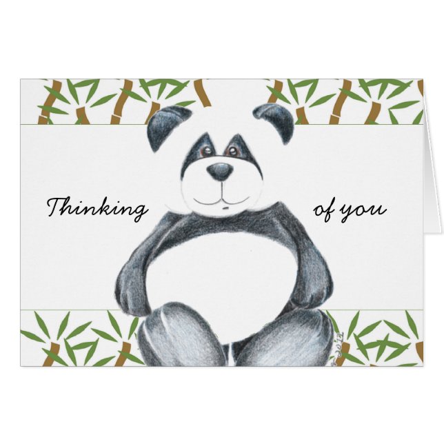 Oso de panda lindo (Anverso (Horizontal))