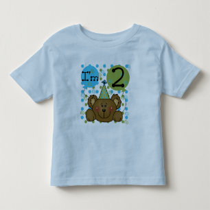 Oso de peluche camisetas y regalos de segundo cump