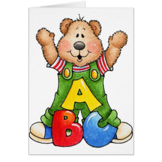 Oso de peluche de ABC