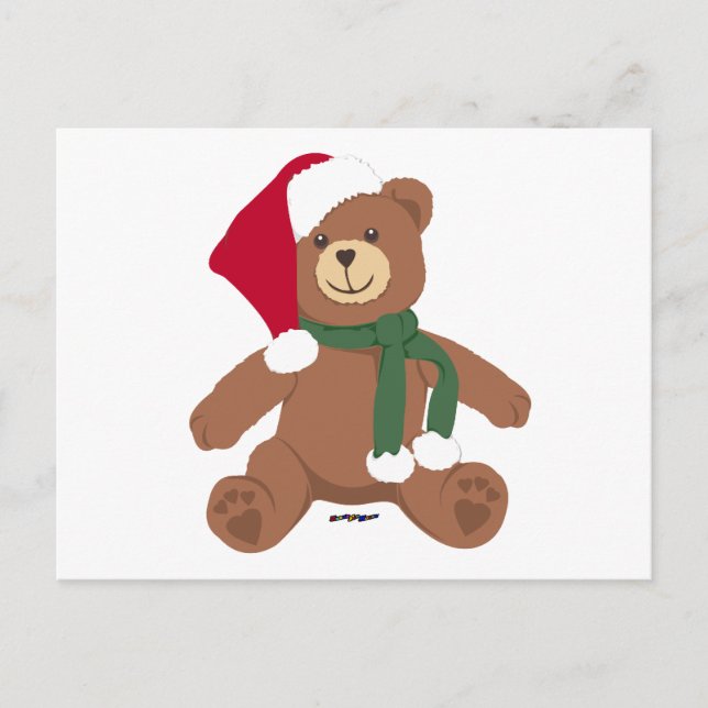 Oso de peluche de Navidad (Anverso)