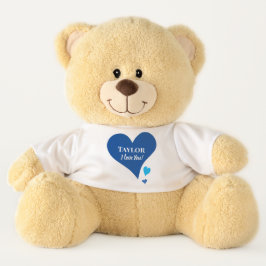 Oso de peluche de peluche con modernidad personali