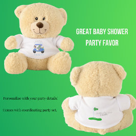 Oso De Peluche Elefante bebé y ducha de golf de monos