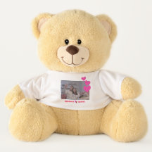Oso de peluche fotográfico personalizado, perfecto