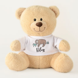 Oso De Peluche La pereza dice se relaja