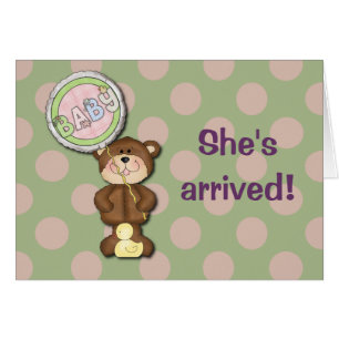 Oso de peluche rosa y verde