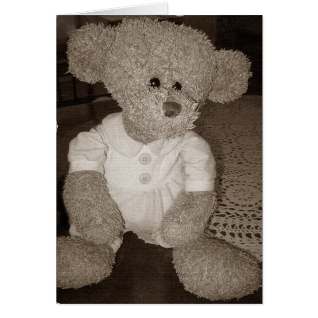 Oso de peluche viejo (Frente)