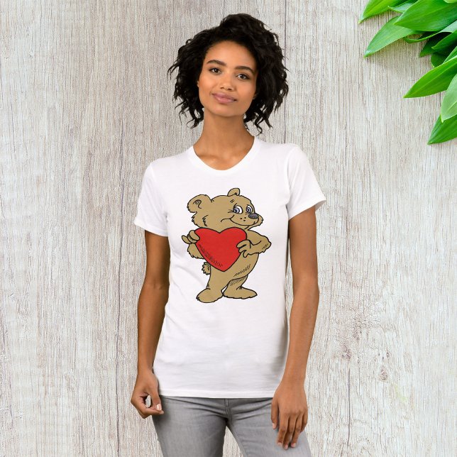 Oso De Teddy Con Una Camiseta De Camiseta Para Muj (Subido por el creador)
