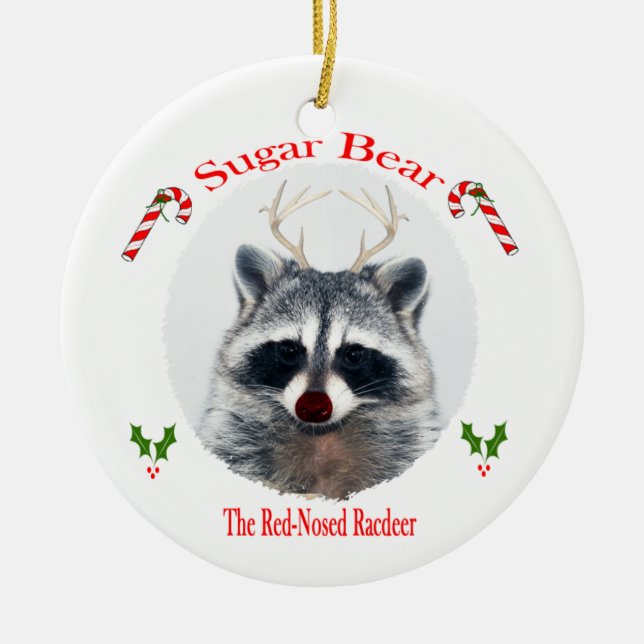 oso del azúcar del ornamento (Frente)