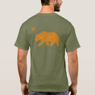 Oso del cansancio de la camiseta de los hombres
