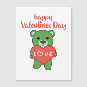 Oso del Día de San Valentín Animales Adorables con