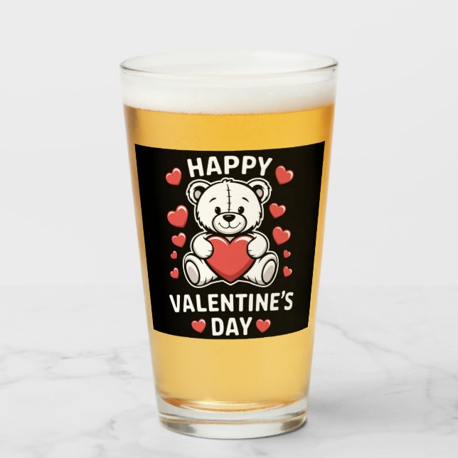 Oso del Día de San Valentín vday  (Anverso (lleno))