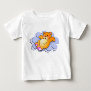 Oso Dulce En La Camiseta Nube