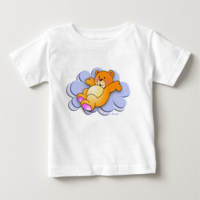 Oso Dulce En La Camiseta Nube (Anverso)