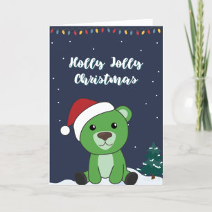 Oso Feliz Navidad Animales de Invierno Osos Fiesta