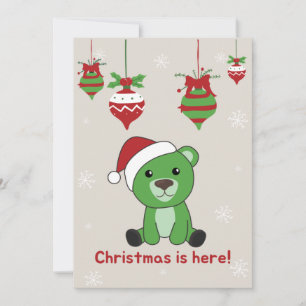 Oso Feliz Navidad Animales de Invierno Osos Fiesta