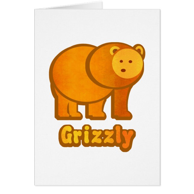 Oso grizzly (Frente)
