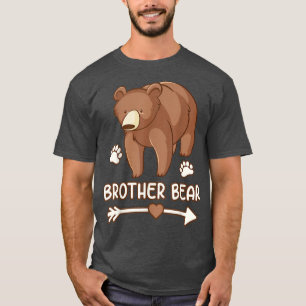 oso hermano, camisetas de oso hermano para hombres