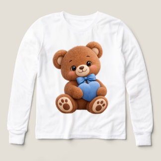 Oso Kawaii Lindo – Ilustración de Oso de Peluche A