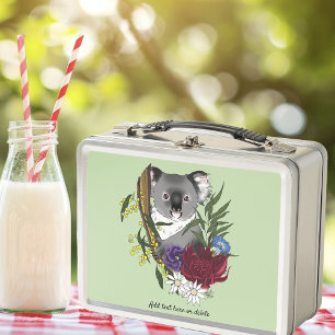 Oso Koala Adorable Verde Flora Fauna Australiana