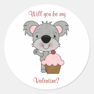 Oso Koala: Sé mis Pegatinas de San Valentín