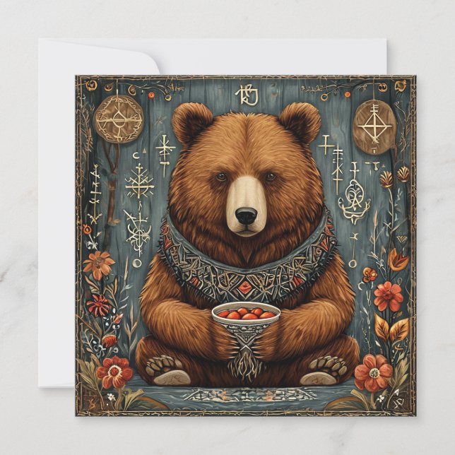 Oso majestuoso (Anverso)