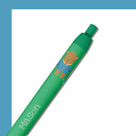 Oso marrón con la pluma Kid para pesca
