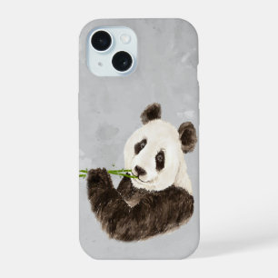 Oso Panda Acuarela Lindo Animal Asiático Arte De L