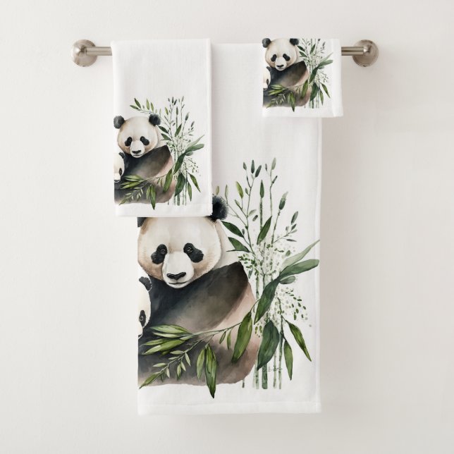 Oso Panda Con Cubo (In situ)