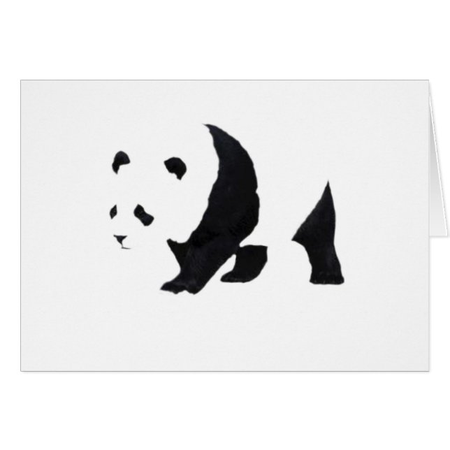 Oso panda grande (Anverso (Horizontal))