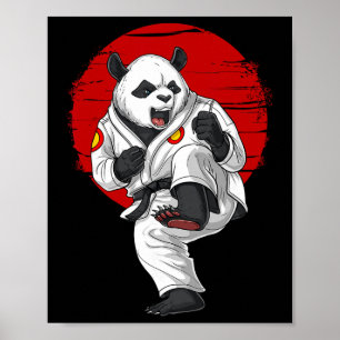 Oso Panda Karate Kickboxing Muay Thai Arte Marcial