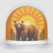 Oso pardo majestuoso