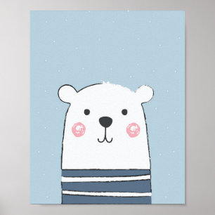 Oso Personalizado a los niños pequeños arte para b