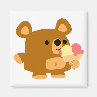 Oso Personalizado lindo con bolas :) imán