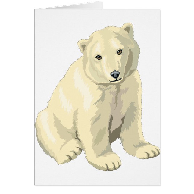 Oso Polar Adorable (Frente)
