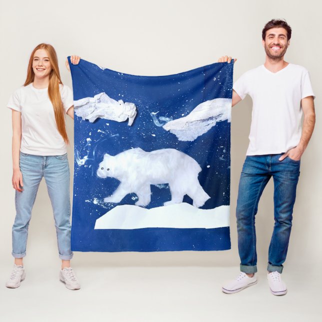 Oso polar "Arte de niños" (In situ)