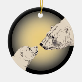 Oso Polar Arte Ornamento Oso Keepsake Regalos De O