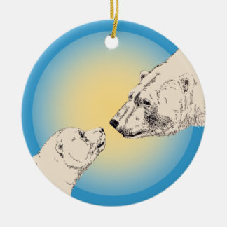 Oso Polar Arte Ornamento Oso Keepsake Regalos De O