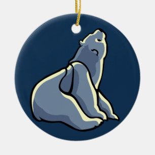 Oso Polar Arte Ornamento Oso Keepsake Regalos De O
