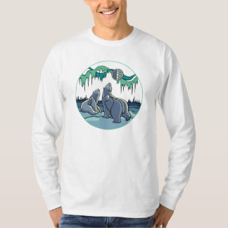 Oso Polar Camisa de arte Oso Polar Camisa de manga