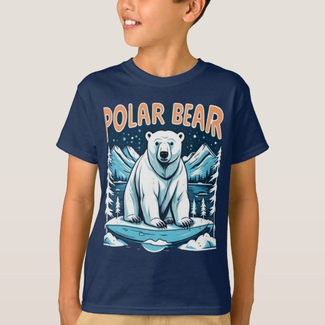 Oso polar camiseta (Anverso)