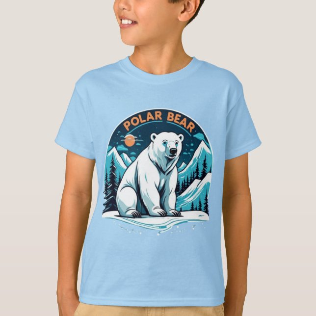 Oso polar camiseta (Anverso)