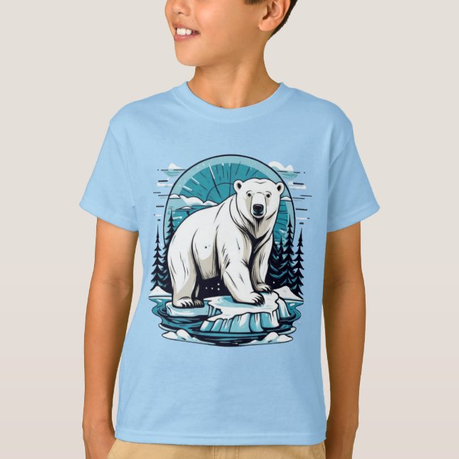 Oso polar camiseta (Anverso)